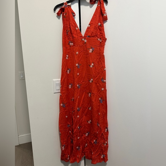 ASOS floral linen maxi dress - Picture 4 of 5